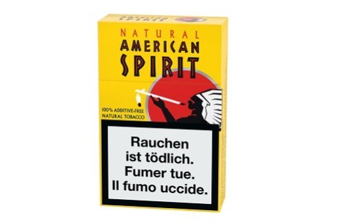 American Spirit Gelb Box