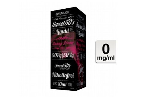 E-Liquid Silver Cig Sunny Straw ohne Nikotin Sub Ohm geeignet