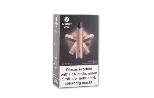 E-Zigarette VUSE ePod Device Kit Gold - E-Liquid, E-Zigaretten