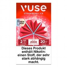 e kartusche vuse pod strawberry ice 20mg 2 caps