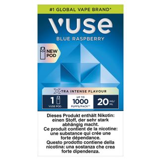 vuse pod blue raspberry 20mg