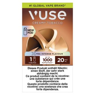 vuse pod creamy tobacco 20mg